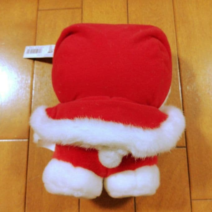 サンリオ　希少　ハローキティ　サンタ　きぐるみ　ぬいぐるみ　タグ付き