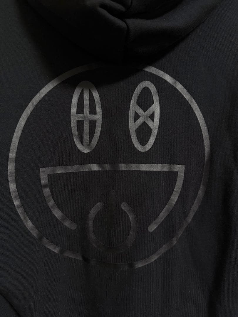 【新品未使用】CODE47L⭐︎logoパーカー⭐︎ブラック⭐︎Mサイズ