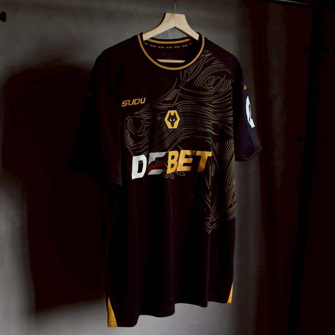 ウルヴァーハンプトン 24/25 ユニフォーム アウェイ 半袖 正規品 L